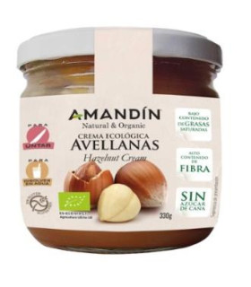 CREMA DE AVELLANAS 330gr. BIO