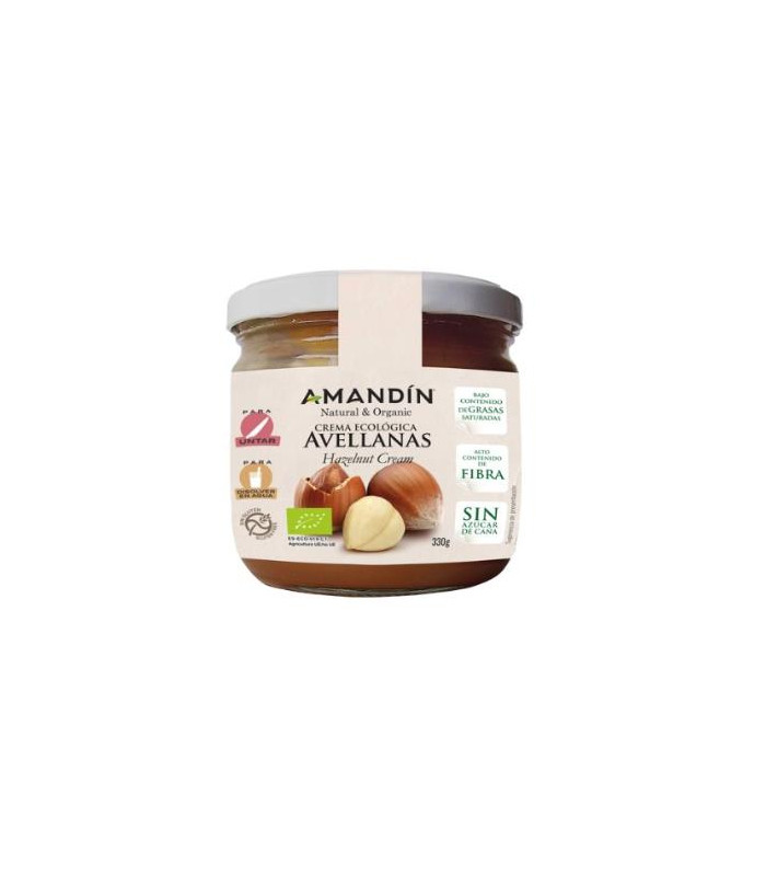 CREMA DE AVELLANAS 330gr. BIO