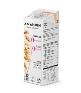 BEBIDA VEGETAL DE AVENA 0% azucares 1lt 6uds. BIO