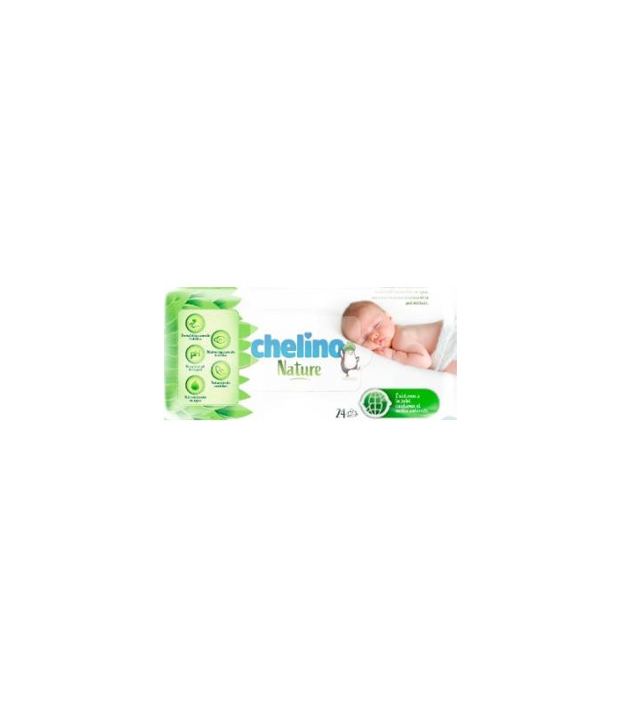 CHELINO TOALLITAS INF nature 24un