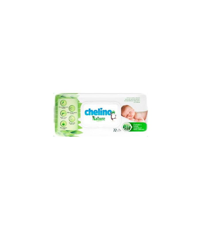 CHELINO TOALLITAS INF nature 72un