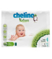 CHELINO PAÑAL INF nature T/4 9-15kg 34un