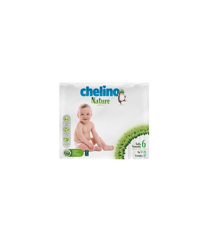 CHELINO PAÑAL INF nature T/6 17-28kg 27un