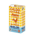 CALDO DE POLLO bajo en sal 1l.