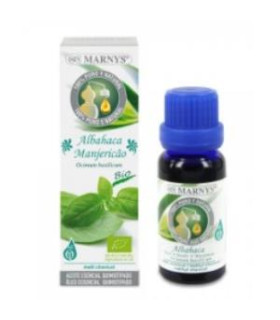 ALBAHACA aceite esencial alimentario 15ml. BIO