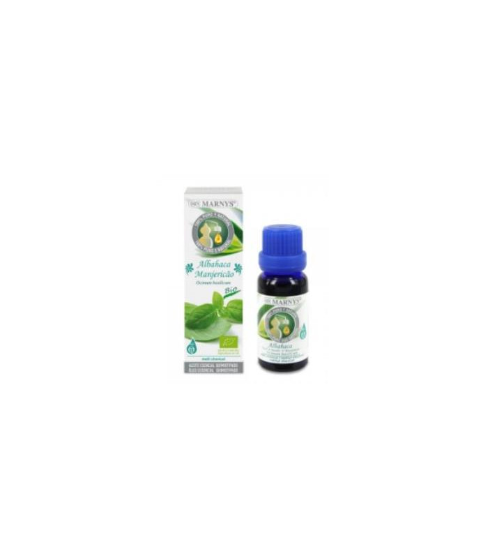 ALBAHACA aceite esencial alimentario 15ml. BIO