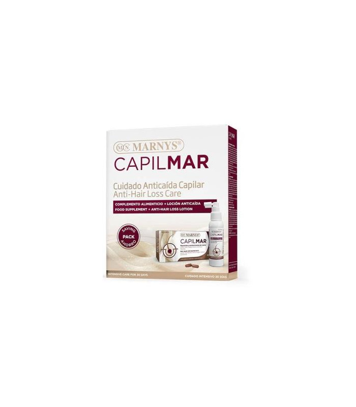 CAPILMAR PACK locion anticaida +capsulas