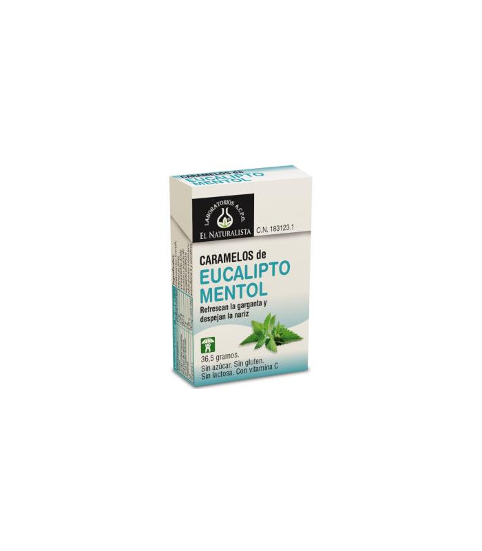 CARAMELOS EUCALIPTO+MENTOL expositor 20x36gr.