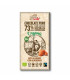 CHOCOLATE NEGRO 73% con almendras 150gr. ECO