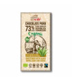 CHOCOLATE NEGRO 73%  con agave 100gr. ECO SG