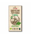 CHOCOLATE NEGRO 73% con menta 100gr. ECO SG