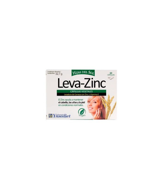 LEVAZINC (LEVADURA DE CERVEZA VIVA) 350mg. 60cap.