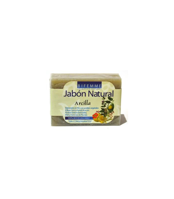 JABON DE ARCILLA 100gr BIFEMME
