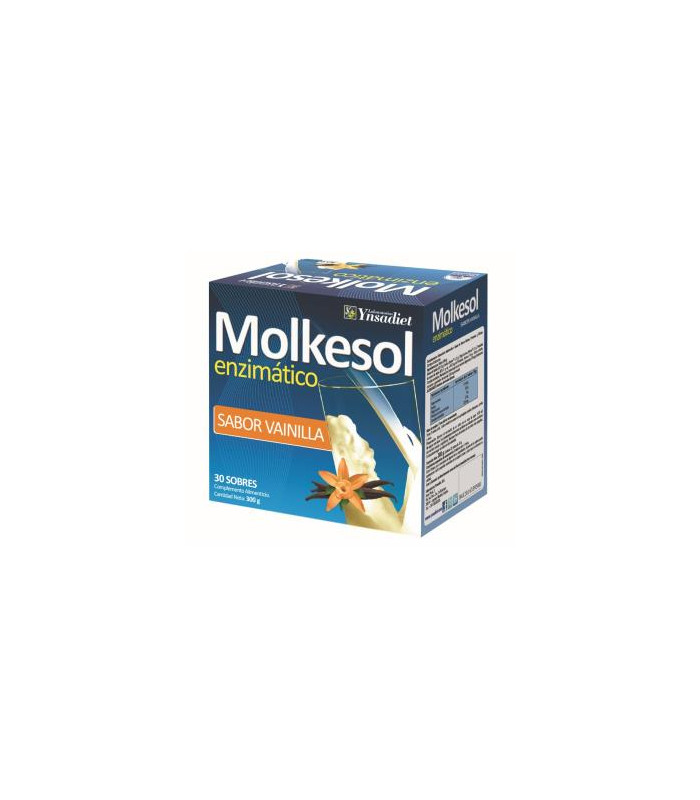 MOLKESOL enzimatico vainilla 30sbrs.