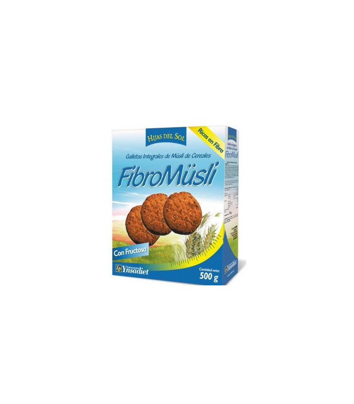 GALLETAS FIBROMUESLI CHOCOLATE 500gr.