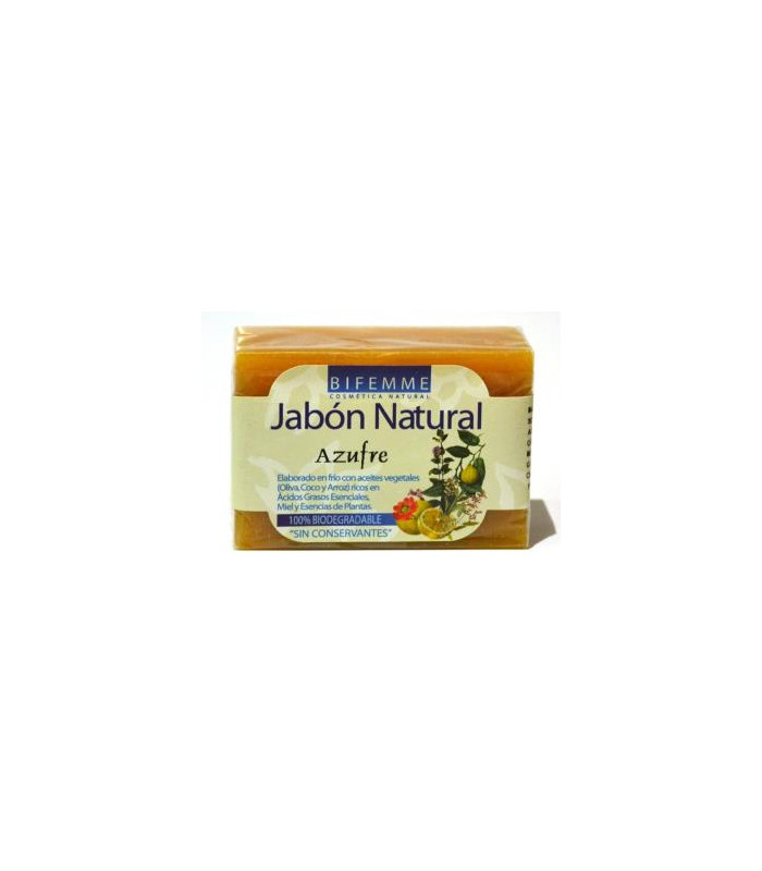 JABON DE AZUFRE (ZOLFO) 100gr BIFEMME