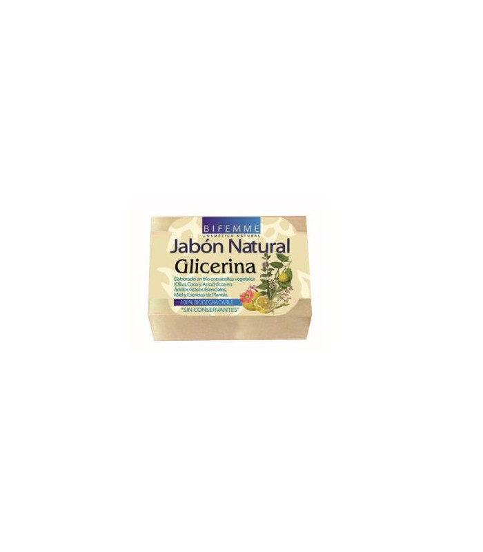 JABON DE GLICERINA 100gr BIFEMME