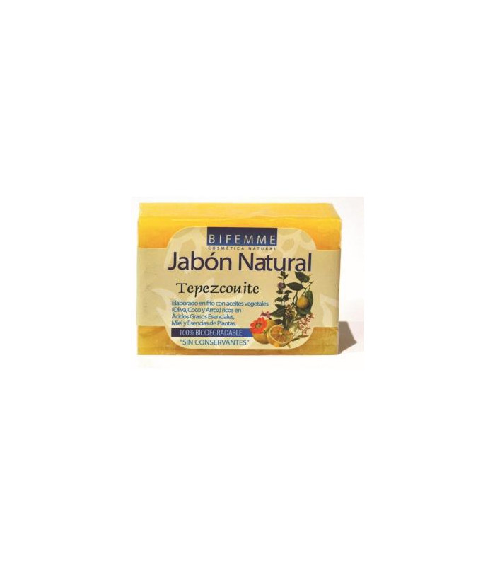 JABON DE TEPEZCOHUITE 100gr BIFEMME
