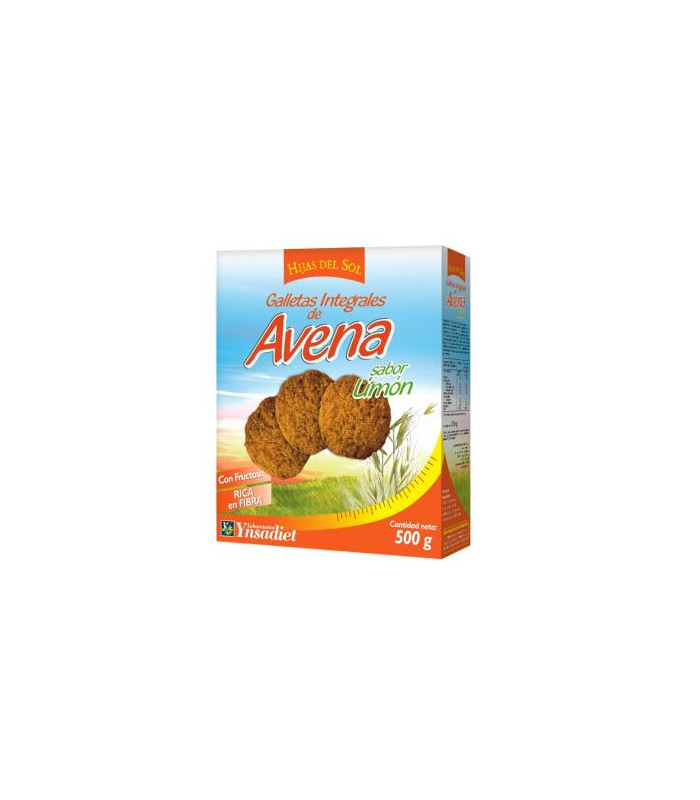 GALLETAS DE AVENA integrales sabor limon 500gr.