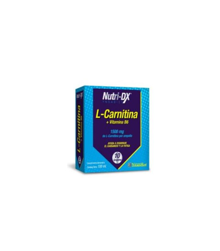 L-CARNITINA 1500mg. 10amp. NUTRI-DX