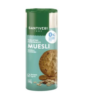 GALLETAS INTEGRALES MUESLI 0% azucares 190gr.