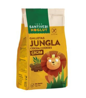 NOGLUT GALLETAS JUNGLA CACAO 100gr.