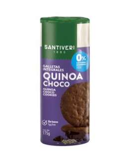 GALLETAS INTEGRALES QUINOA CHOCO  0% azucares 175g