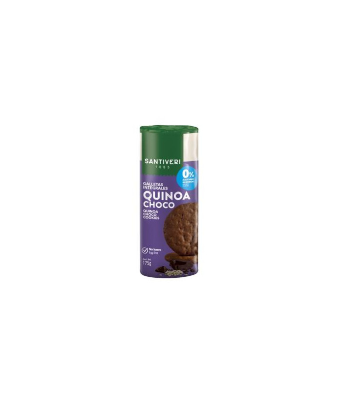 GALLETAS INTEGRALES QUINOA CHOCO  0% azucares 175g
