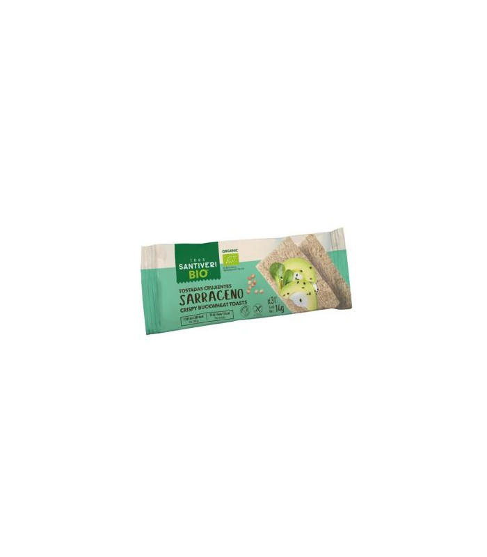 TOSTADAS DE TRIGO SARRACENO 3ud 14gr. BIO