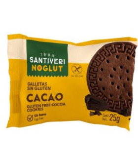 NOGLUT GALLETAS CACAO 3uni 25gr