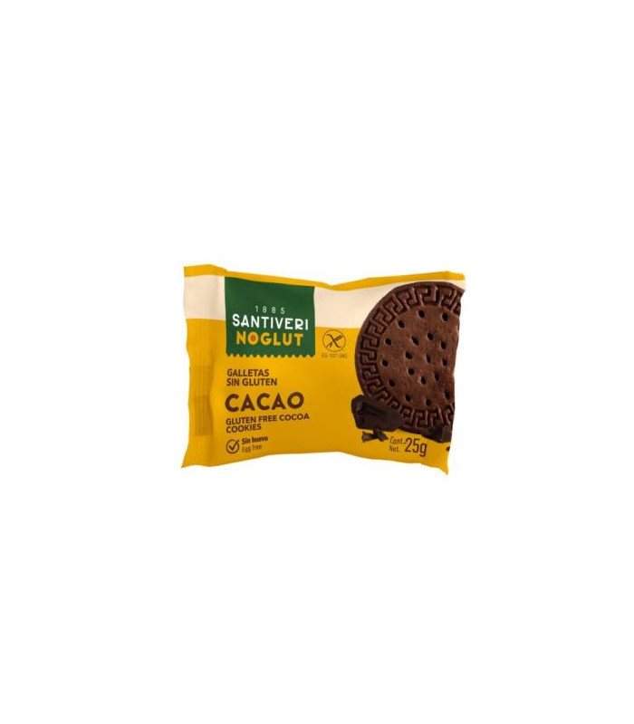 NOGLUT GALLETAS CACAO 3uni 25gr