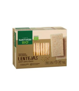 TOSTADAS LIGERAS DE LENTEJAS 100gr. BIO