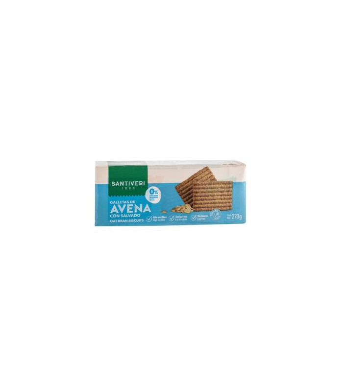 GALLETAS DE AVENA con salvado 270gr.