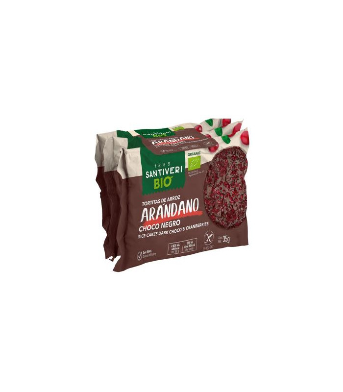 TORTITAS DE ARROZ con arandanos 3x35gr.