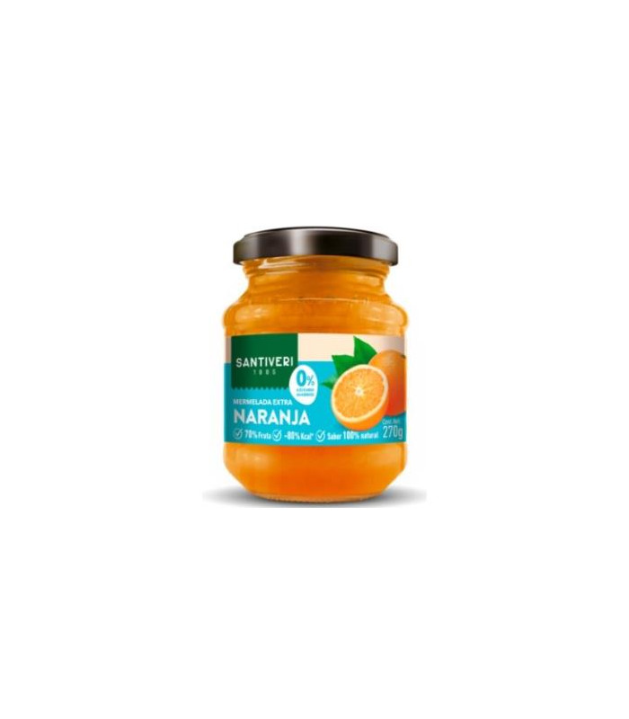 MERMELADA EXTRA DE NARANJA 0% azucares 270gr.