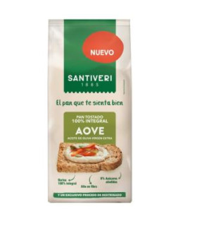 PAN TOSTADO 100%  integral AOVE 200 gr