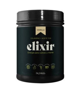 PALEOBULL ELIXIR colageno+aceiteTCM vainilla 450gr