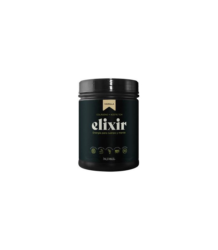 PALEOBULL ELIXIR colageno+aceiteTCM vainilla 450gr