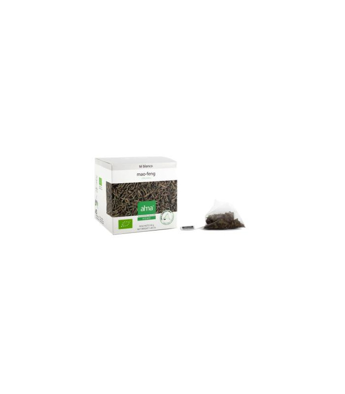 TE BLANCO MAO FENG infusion 15piramides. ECO VEGAN