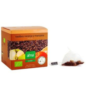 ROOIBOS NARANJA Y MANZANA inf 15piramide ECO VEGAN