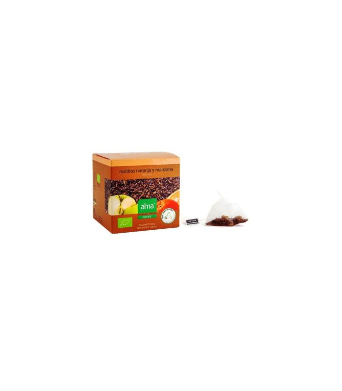 ROOIBOS NARANJA Y MANZANA inf 15piramide ECO VEGAN