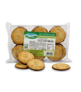 GALLETAS EKO con fondo de chocolate 200g BIO VEGAN