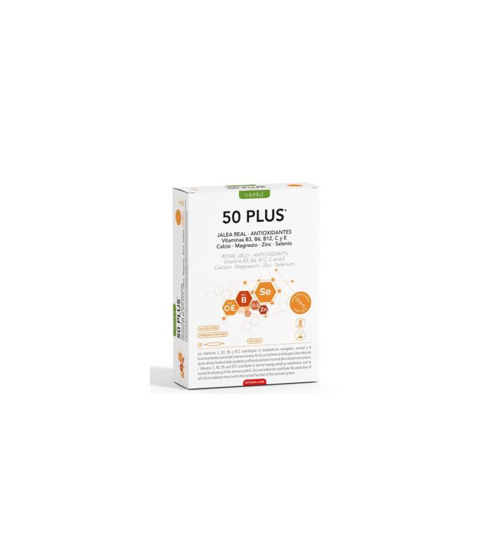 BIPOLE 50 plus (jalea 3a edad) 20amp.