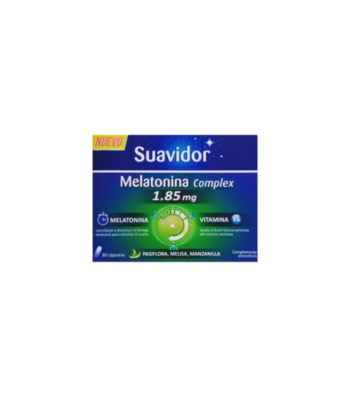 SUAVIDOR melatonina complex 30cap.