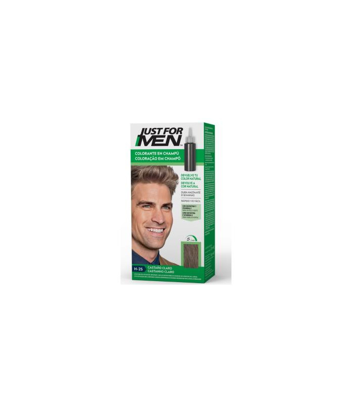 JUST FOR MEN 5 MINUT castaño claro H25