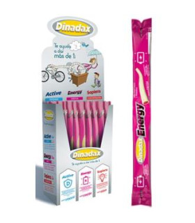 DINADAX energy (fresa) expositor 60barritas