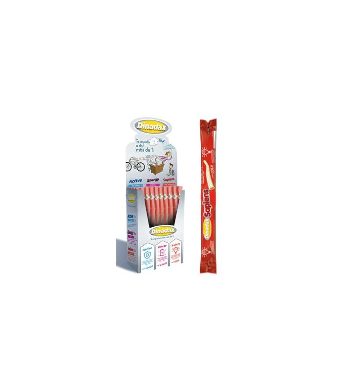 DINADAX sapiens (cola) expositor 60barritas