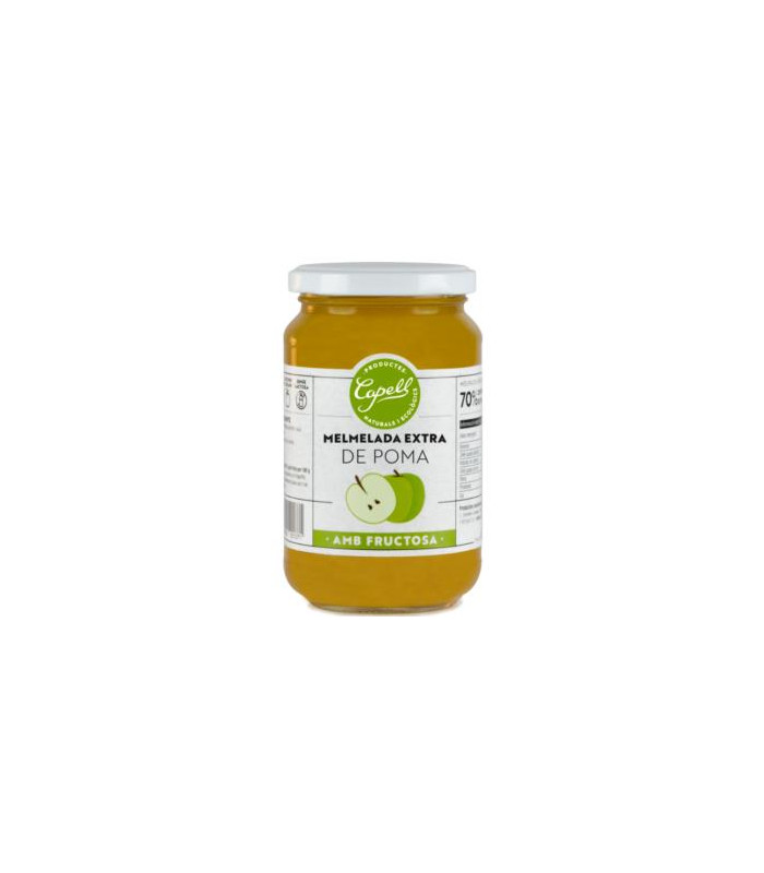 MERMELADA DE MANZANA con fructosa 400gr.