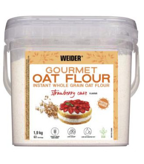 WEIDER HARINA DE AVENA tarta de fresa 1,9kg.