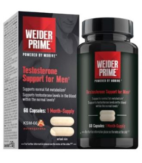 WEIDER PRIME testosterona hombre 60cap.